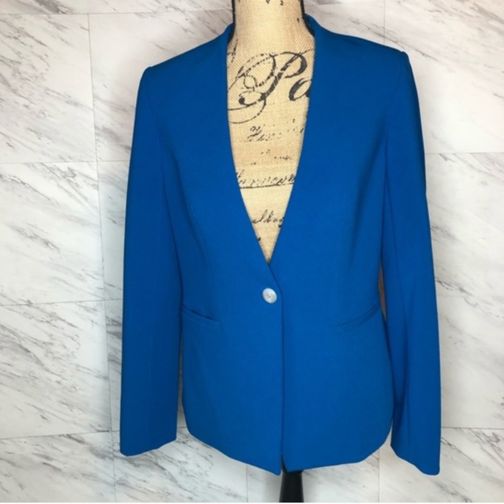 Cobalt blue blazer